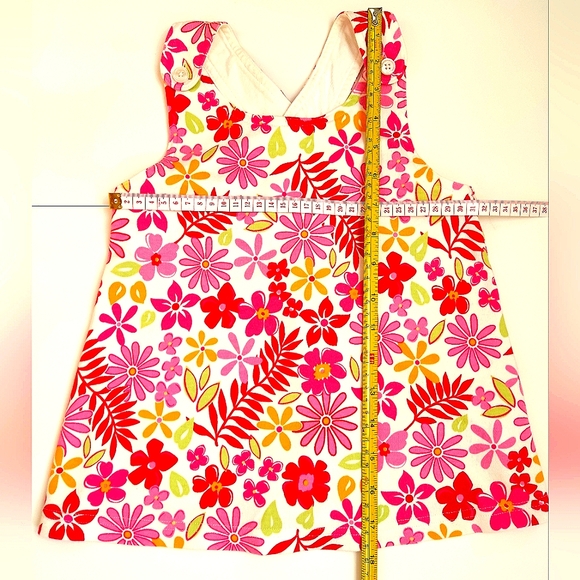 Gymboree Tropical Floral Jumper & Pure White Camisole Top for Little Girl 2/$18 - Picture 7 of 13